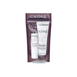Caudalie Duo Hiver Gourmand - Crème gourmande mains et ongles et stick lèvres