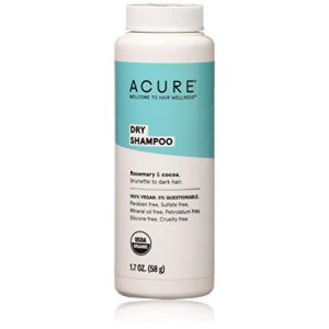 Acure Dry Shampoo For Brunette to Dark Hair