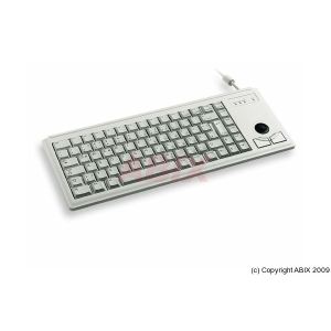 Cherry Compact-Keyboard G84-4400 - Clavier filaire PS/2 avec Trackball intégrée