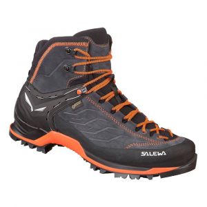 Salewa Chaussures Ms Mtn Trainer Mid GTX Gris - Orange - Homme