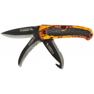 Image de Verney-Carron Verney Carron Couteau Pliant 3 Lames Camo Orange Keos