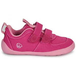 Giesswein Baskets basses enfant BAREFOOT CANVAS Rose - Taille 23,24,25,26