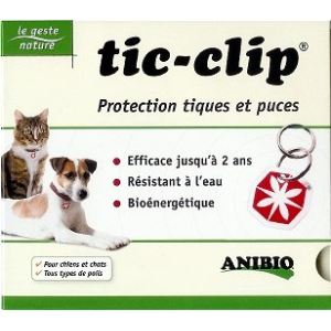Oskan Médaille Tic-Clip - Protection tiques et puces