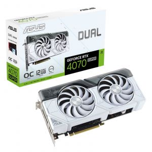 Asus Dual GeForce RTX 4070 SUPER White OC Edition 12G