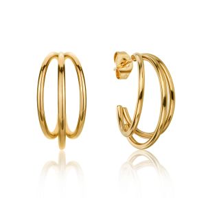 Boucles d'oreilles créoles femme Isabella Ford Florine