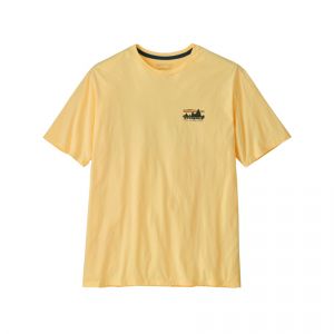 Patagonia T-shirt Skyline Organic manches courtes jaune - L