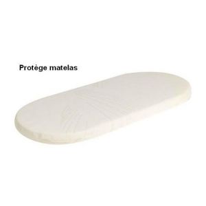 Image de Lofatex Protège matelas berceau ovale 30 x 66 cm