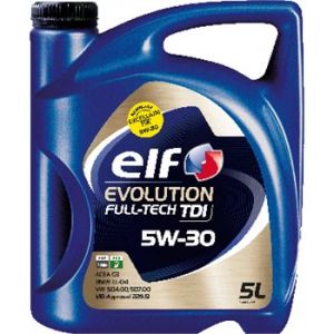 Elf Huile moteur Evolution Full-Tech TDI 5W30 Essence et Diesel 5 L