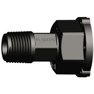 Plasson Jeu de 2 adaptateurs pour raccord encliquetable - femelle 3/4"" - mâle 1/2""