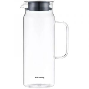 Pichet en verre pour boissons à base d'eau 1,5 L KLAUSBERG KB-7687