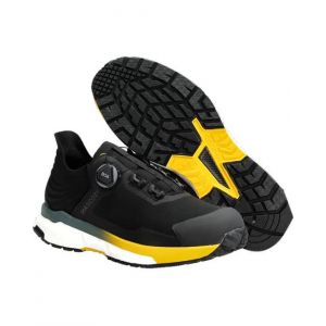 Mascot Chaussures de sécurité basses Footwear Customized - T.43 - Noir/Jaune soleil - Homme - F1680-704-0977 1043