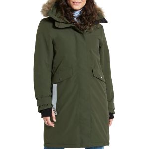 Parka Erika à capuche droit