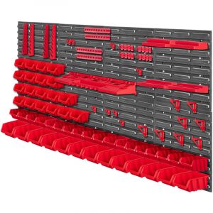 Planche &agrave; Outils Murale 156x78cm 95 pi&egrave;ces Coffrets Garage Atelier - Kadax