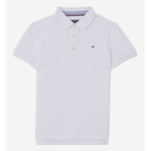 Tommy Hilfiger Polo enfant - Couleur 8 ans,10 ans,12 ans,14 ans,16 ans - Taille Blanc