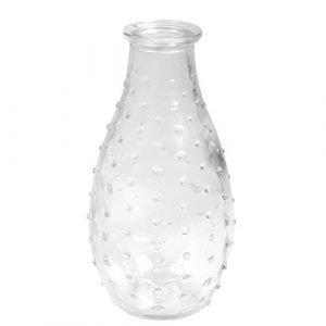 Rayher Vase De Verre, Ø 7cm, 14cm, Avec Dots