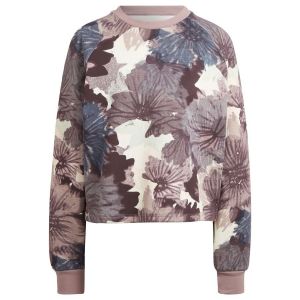 Adidas Sweat-shirt à imprimé intégral Violet, pointure Small - Violet - Taille Small