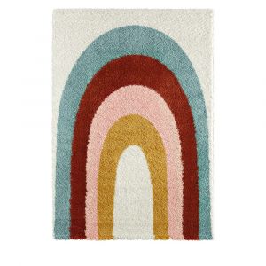 DRAWER Tapis à motif arc-en-ciel - 160x230cm - Tutti