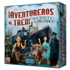 Asmod&eacute;e Les aventuriers d' dans le train ! Jeu de soci&eacute;t&eacute; Autour du monde