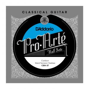 Image de D'Addario AND CO CBH-3T PRO-ARTE HYBRID CARBON JEU DE 3 CORDES AIGUES POUR GUITARE CLASSIQUE TENSION FORTE
