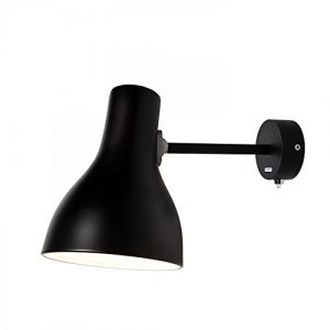 Anglepoise TYPE 75 - Applique orientable Noir H20cm | Applique designé par Kenneth Grange