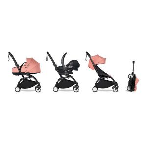 Image de Babyzen Poussette YOYO2 siège auto nacelle et 6+ cadre noir Orange