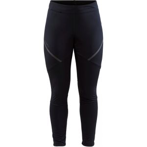 Craft Glide Wind Tights Women, noir L Pantalons running hiver