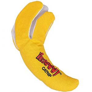 YEOWWW!, Chi-Cat-a Jouet pour Chat Banane pelée Herbe à Chat