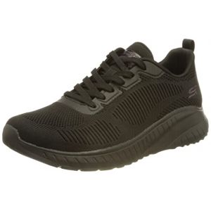 Image de Skechers Bobs Squad Chaos Face Off, Basket Femme, Noir, 38 EU