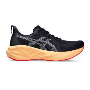 Asics Novablast 5 Chaussure De Running Sans Stabilisateurs Hommes - Bleu Foncé, Orange, Pointure 44