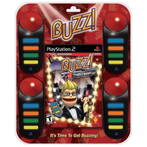 Buzz ! : Hollywood Quiz + Buzzers [PS2]