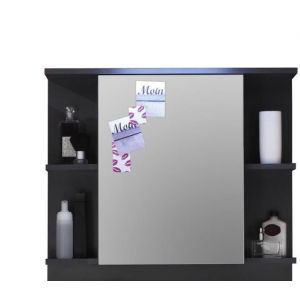 Image de TETIS Armoire de toilette L 72 cm Gris graphite