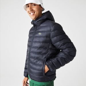 Lacoste Parka Bleu - Taille XS