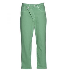 Le Temps des Cerises Jeans Boyfriend Cosy Vert