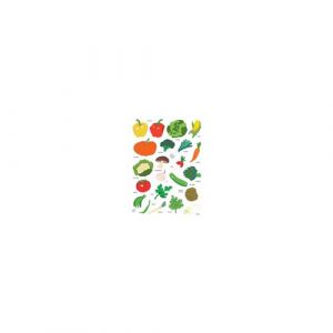 Image de Gommettes légumes de 2,5 à 5 cm x 44 pcs - MegaCrea {couleur}