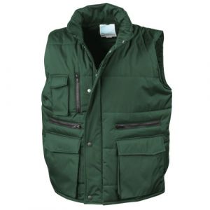 Result Lance - Veste sans manches hydrofuge et coupe-vent - Homme (2XL) (Vert bouteille) - UTRW3213