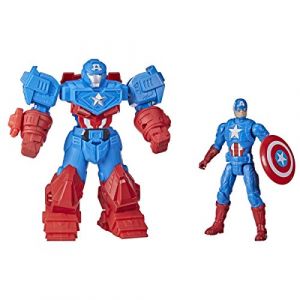 Hasbro Marvel Avengers - Mech Strike 15cm - Captain America Ultimate Mech Su