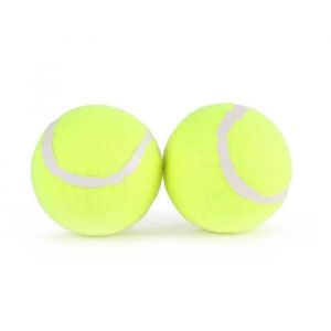 Benson 2 Balles De Tennis Jaunes 6,40 Cm Toutes Surfaces Sport De Raquette