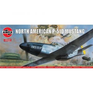 Airfix Maquette Avion : North American P-51D Mustang