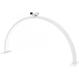 Monster shop Lampe de Manucure led Demi-lune, 3 Modes Lumière Chaude Neutre ou Blanche 3000-6000K, Table de Manucure Bureau Onglerie Institut