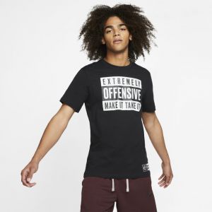 Nike Tee-shirt de basketball pour Homme - Noir - Taille S