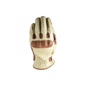Five Gants cuir Oklahoma beige/marron- M