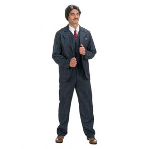 Ruedelafete Chaks - Mercredi costume Gomez Addams, costume 4 pièces pour adultes, tenue pour Halloween et Carnaval