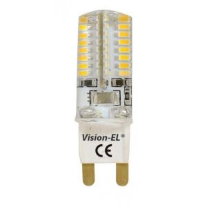 Image de Vision-El Ampoule Led 3W (30W) G9 230V Blanc chaud