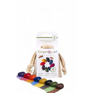 8 Cailloux Crayons Sac t BLEU Crayon Rocks