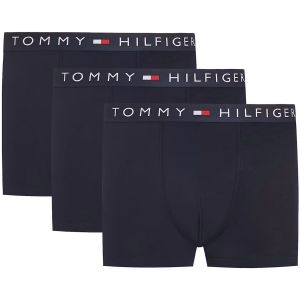 Tommy Hilfiger Homme Boxer Lot de 3 Slip Sous-Vêtement, Bleu (Des Sky/Des Sky/Des Sky), XXL
