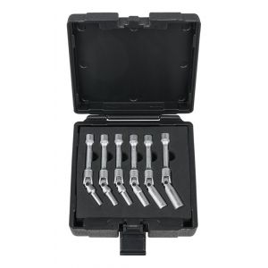 KS Tools Douille cardan 3/8" sp&eacute;cial bougies de pr&eacute;chauffage, 6 pcs