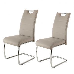 loftscape Chaises cantilever La Paz (lot de 2)