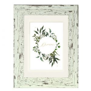 Hama Cadre photo en plastique Chalet, menthe pastel, 20 x 30 cm