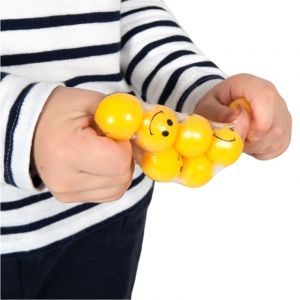 Lot de 12 balles smiley antistress Stimove Squishy