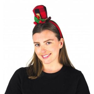 Ruedelafete Serre-tête Chapeau Tartan